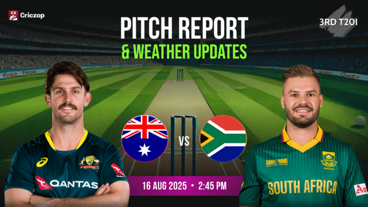 AUS vs SA - 3rd T20I: Pitch Report