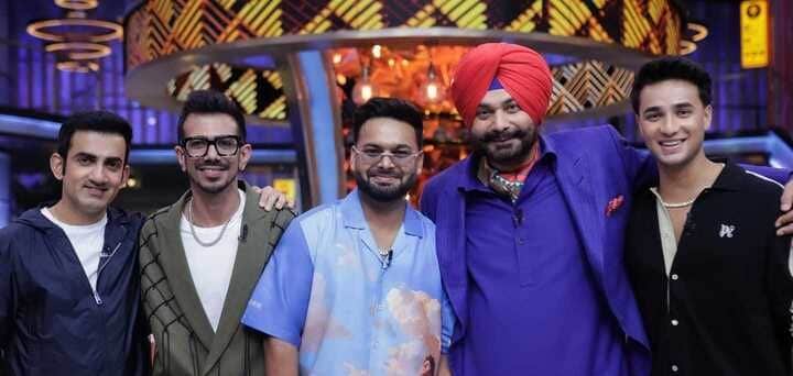 Gautam Gambhir, Rishabh Pant, Yuzvendra Chahal and Others Seen on the Great Indian Kapil Show